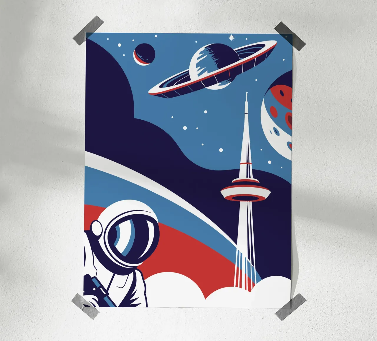 Astronauti carta hahnemühle da STORE PRESENCE