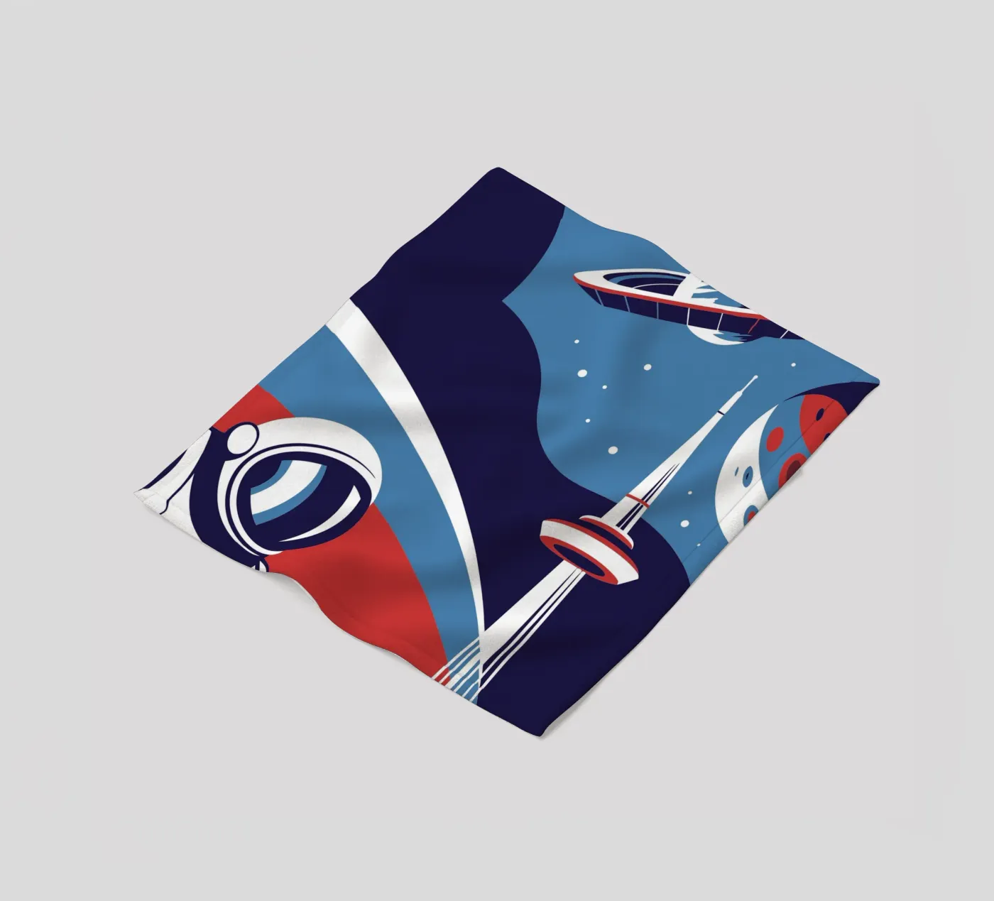 Astronauten fleecedeken van STORE PRESENCE