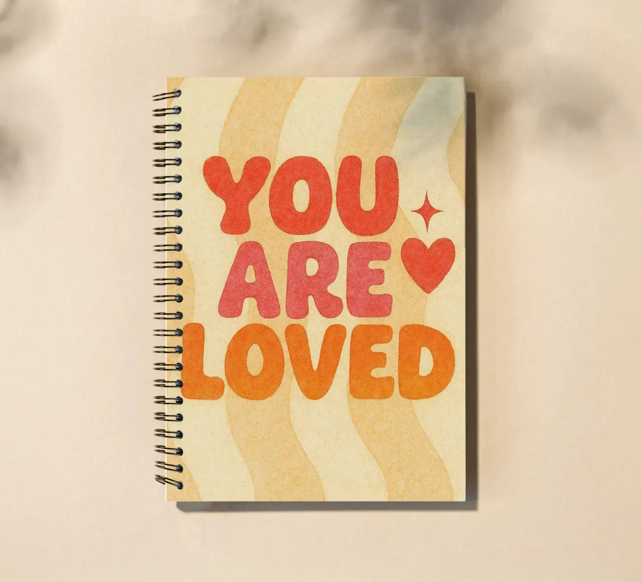 you are loved spiral notebook by Britania