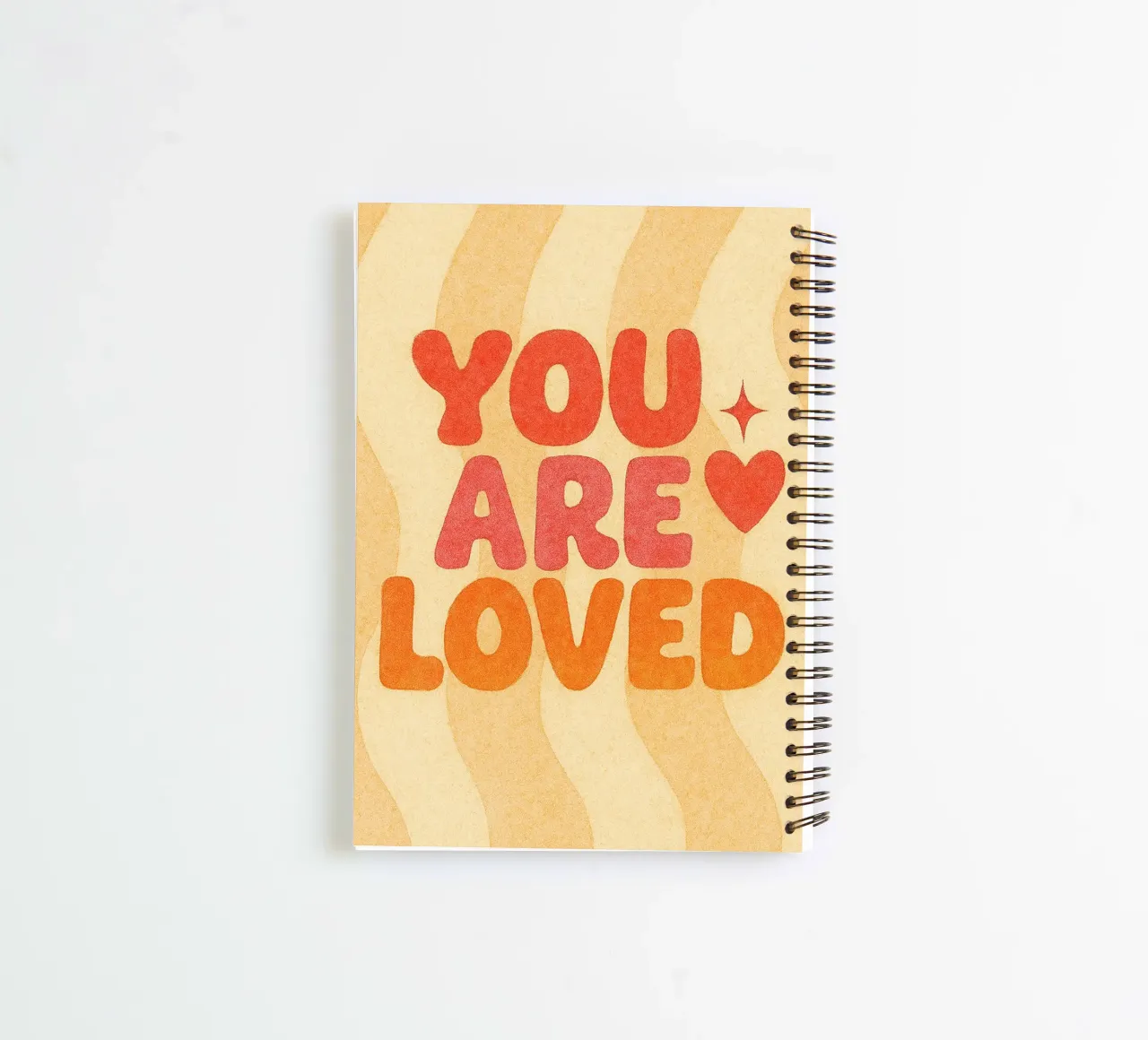 you are loved spiral notebook by Britania
