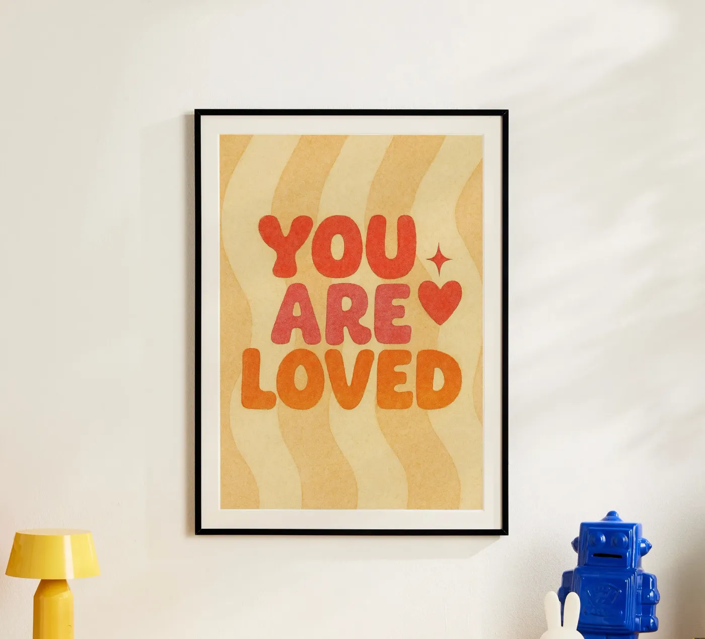 du wirst geliebt Poster von Britania