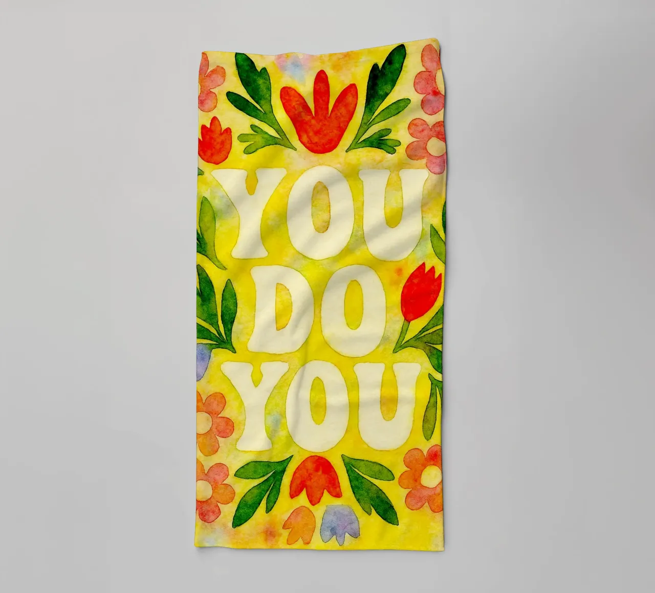 You do you drawing towel by Britania