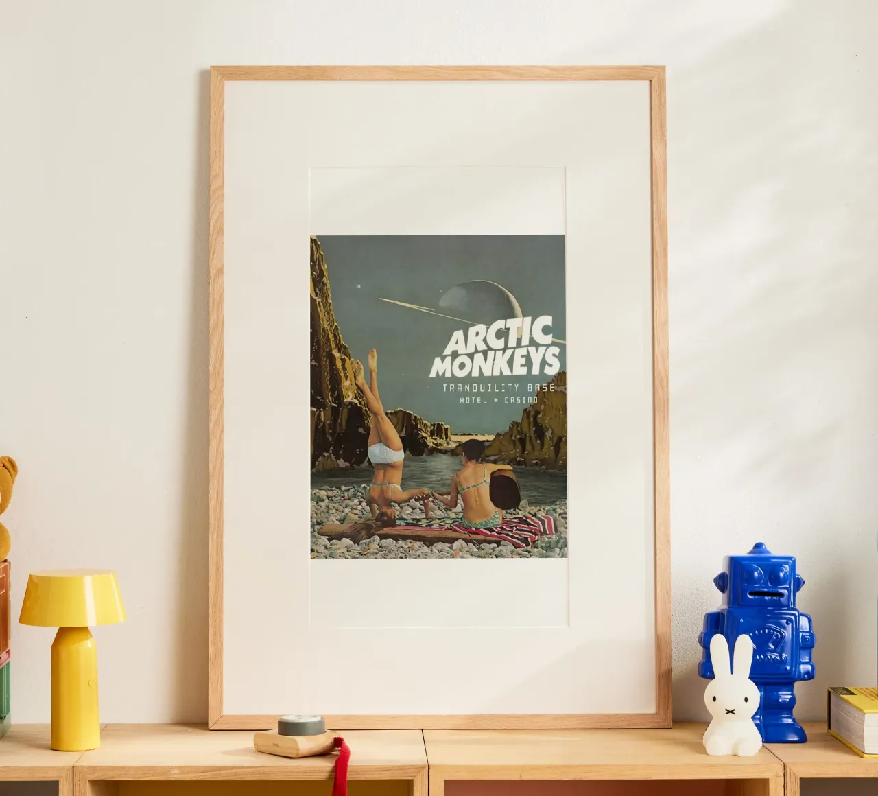 Band 90s Vol 5 poster con telaio in alluminio da ASGONY