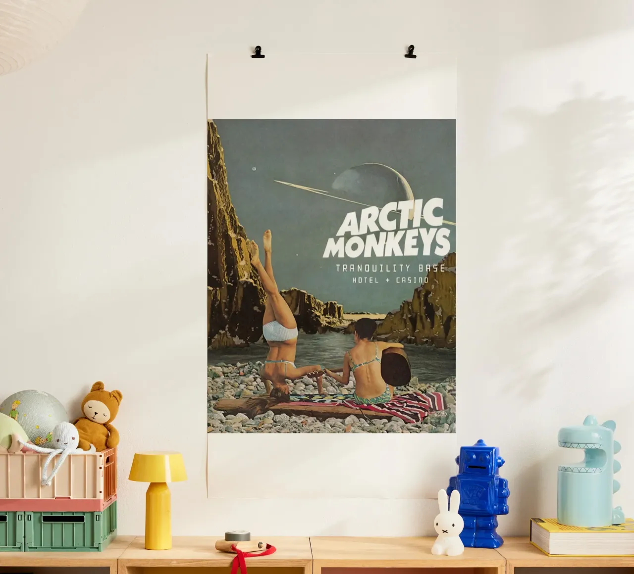 Band 90s Vol 5 poster con telaio in alluminio da ASGONY
