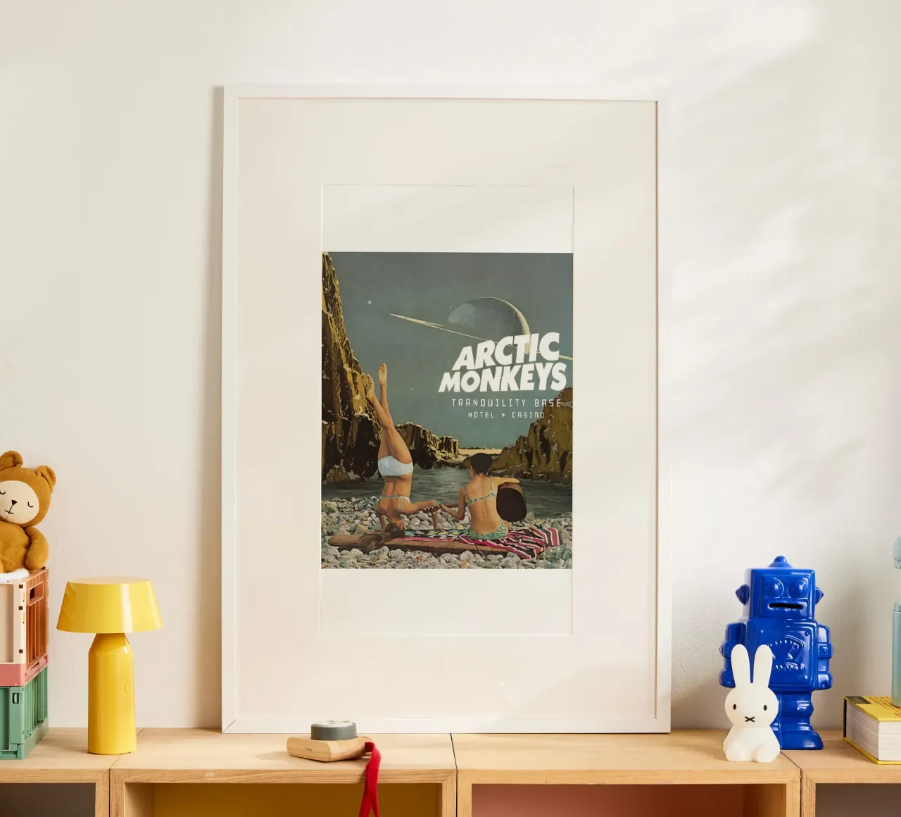 Band 90s Vol 5 poster con telaio in alluminio da ASGONY