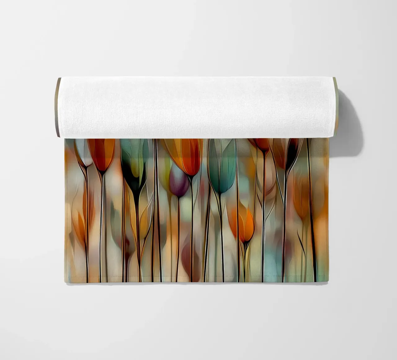 Fiori astratti telo mare da Pictura