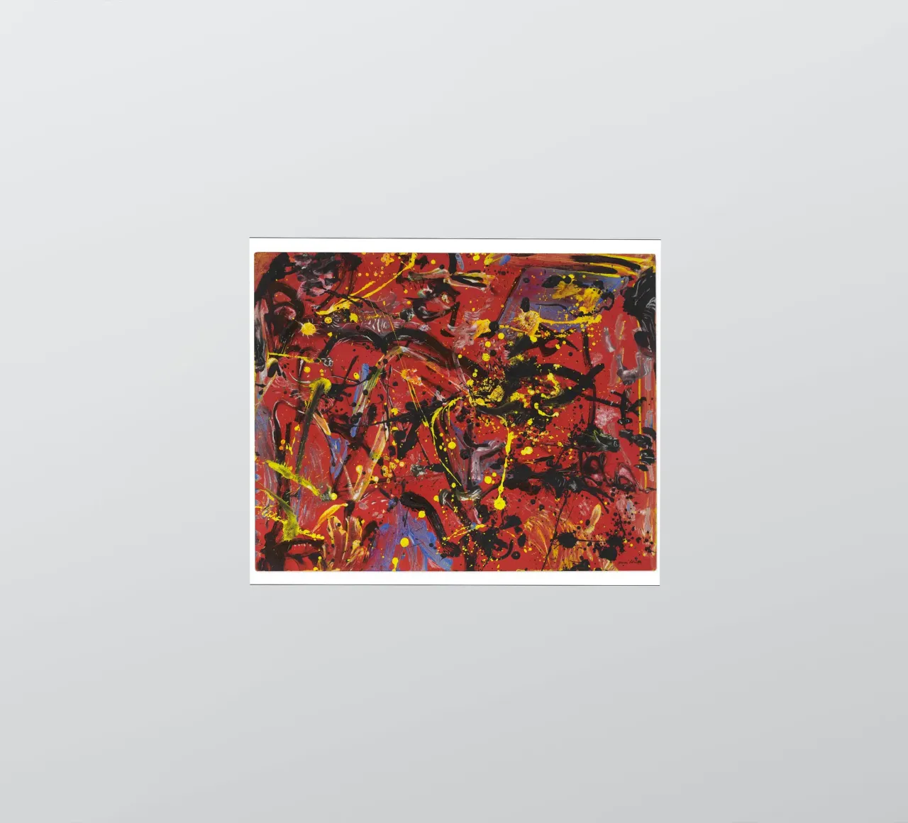 RELEASE CHRISTIE'S TO OFFER RED COMPOSITI sticker by Spencer Farrell2