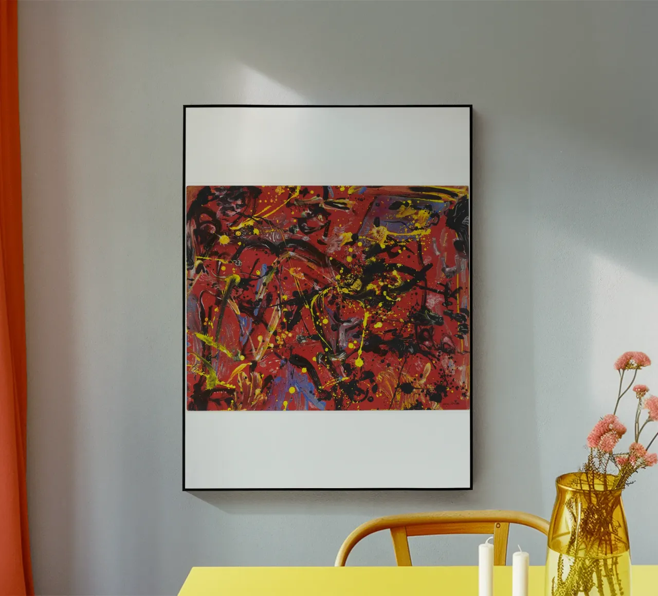 RELEASE CHRISTIE'S TO OFFER RED COMPOSITI acrylic glass by Spencer Farrell2