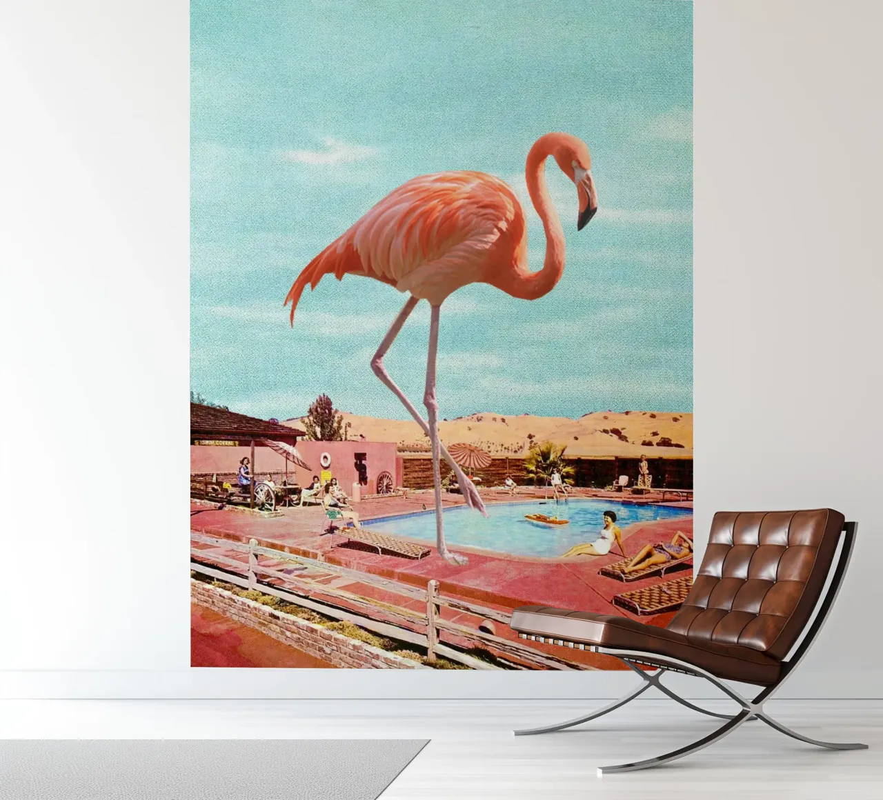 Flamingo on Holiday photo wallpaper by MsGonzalez