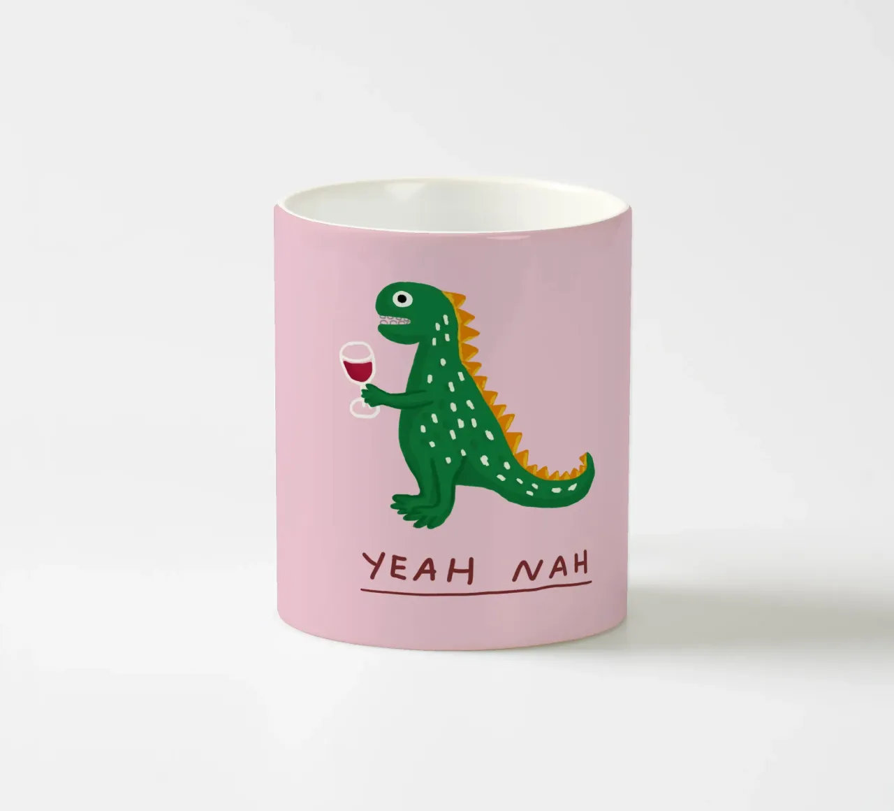 Dino ubriaco tazza in ceramica da Tropicapopy