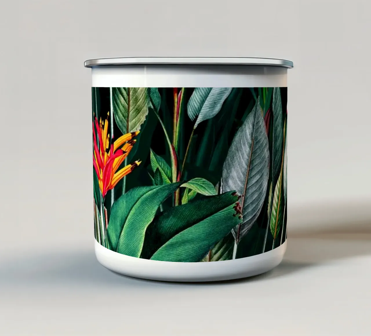 Midnight Garden V tazza in smalto da burcukorkmazyurek