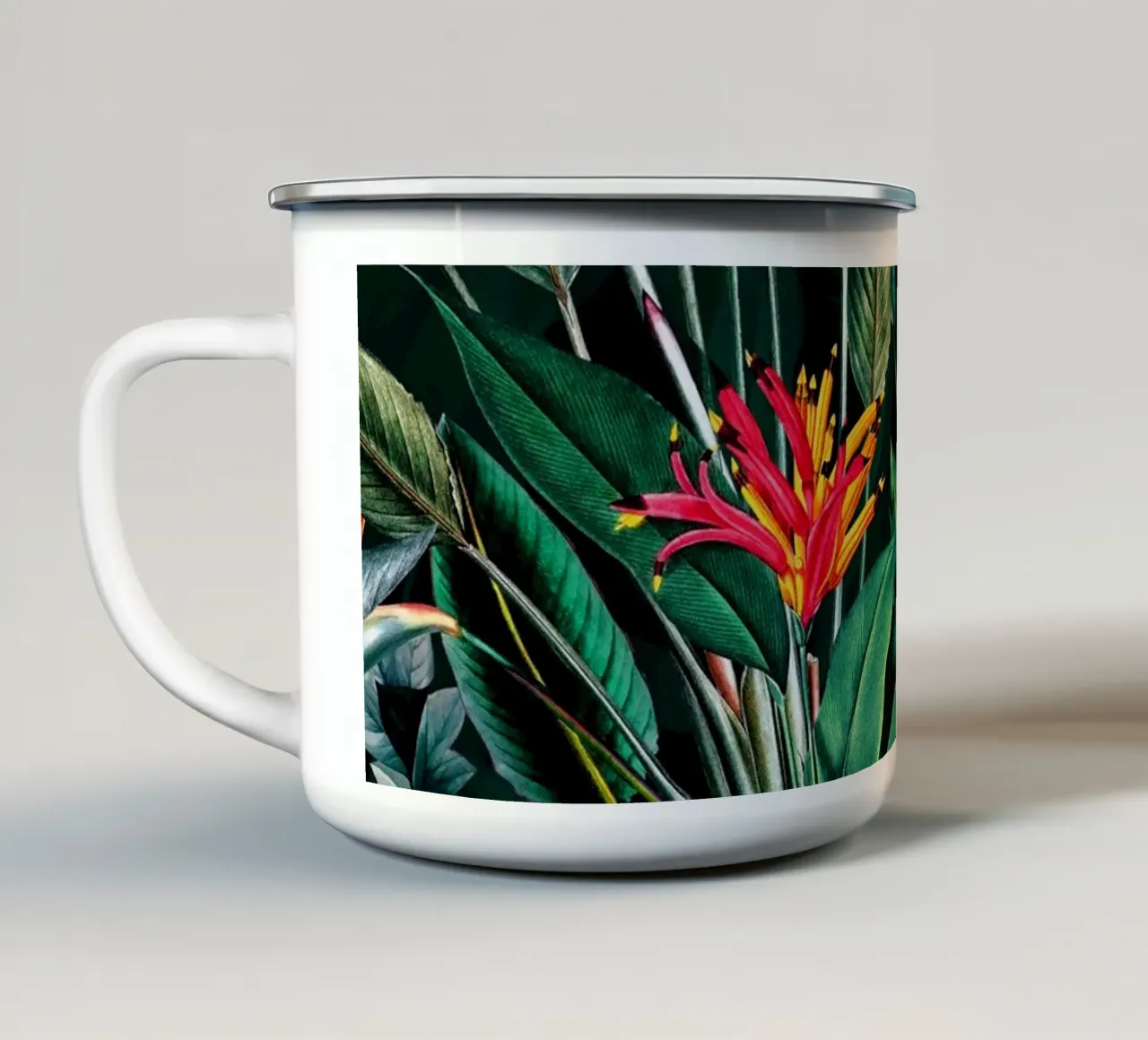 Midnight Garden V tazza in smalto da burcukorkmazyurek