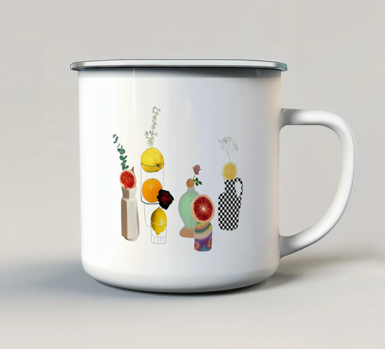 Still Life tazza in smalto da MsGonzalez