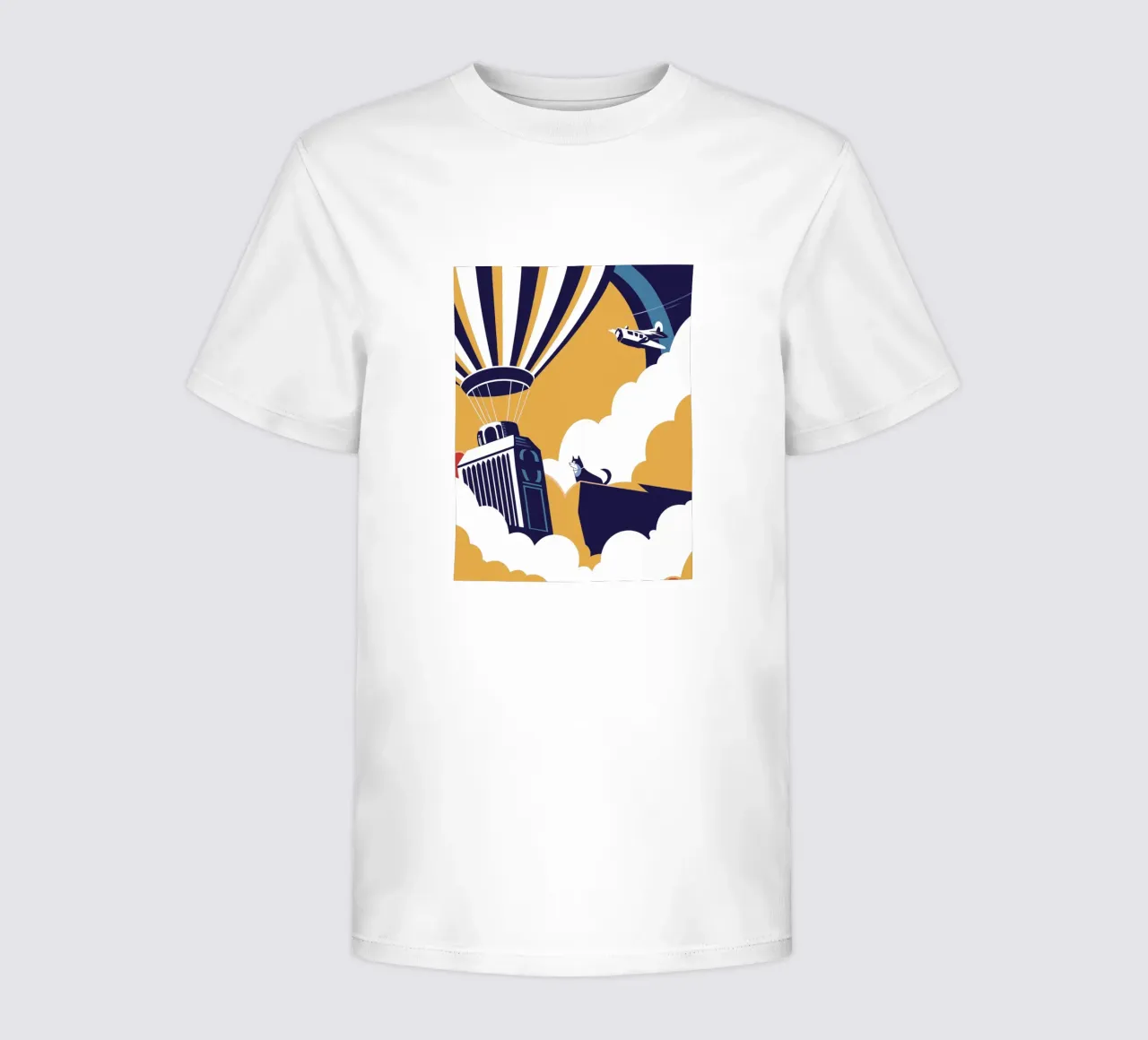 Hot Air Balloon kids t-shirt by STORE PRESENCE