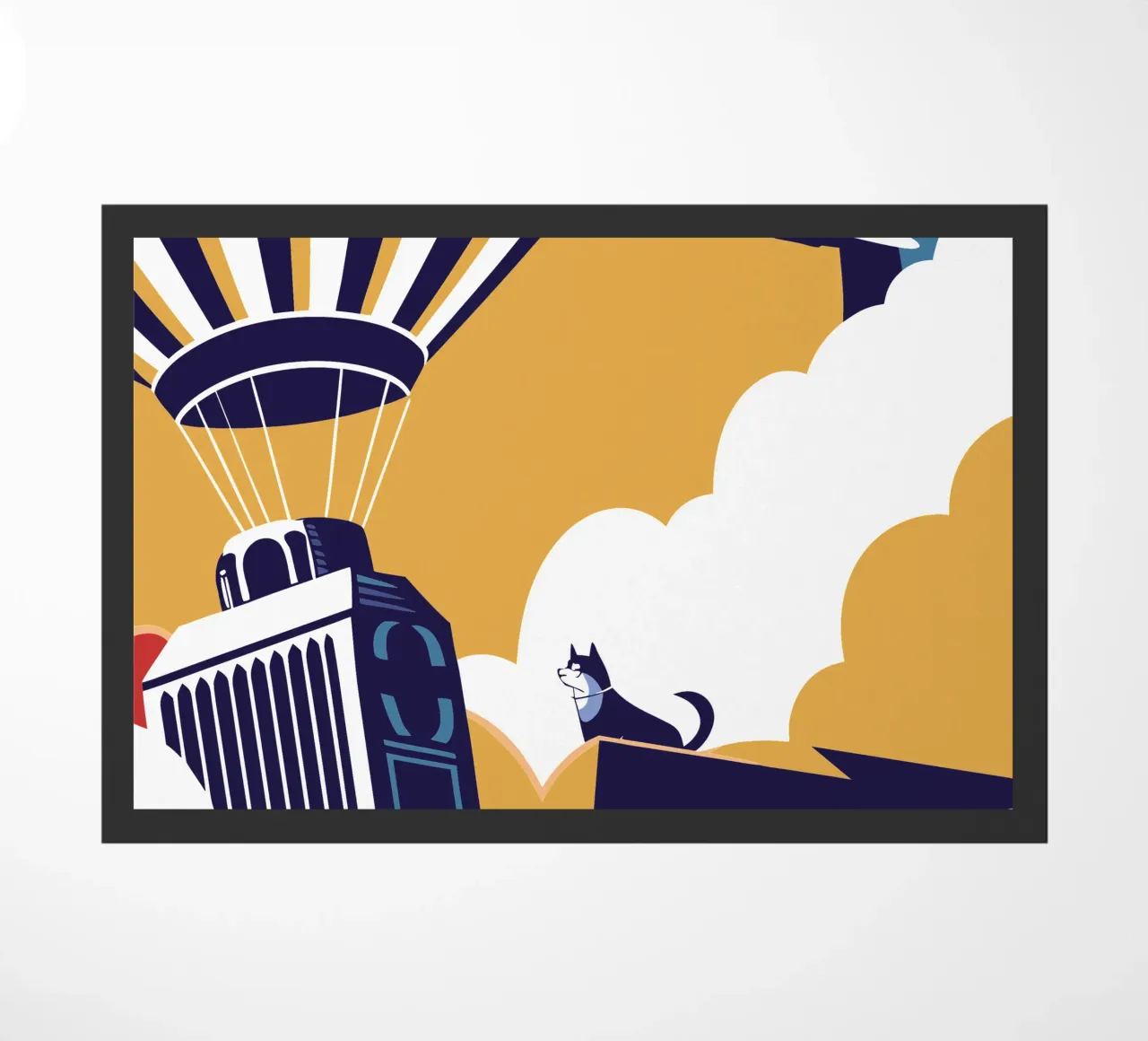 Mongolfiera zerbino da STORE PRESENCE