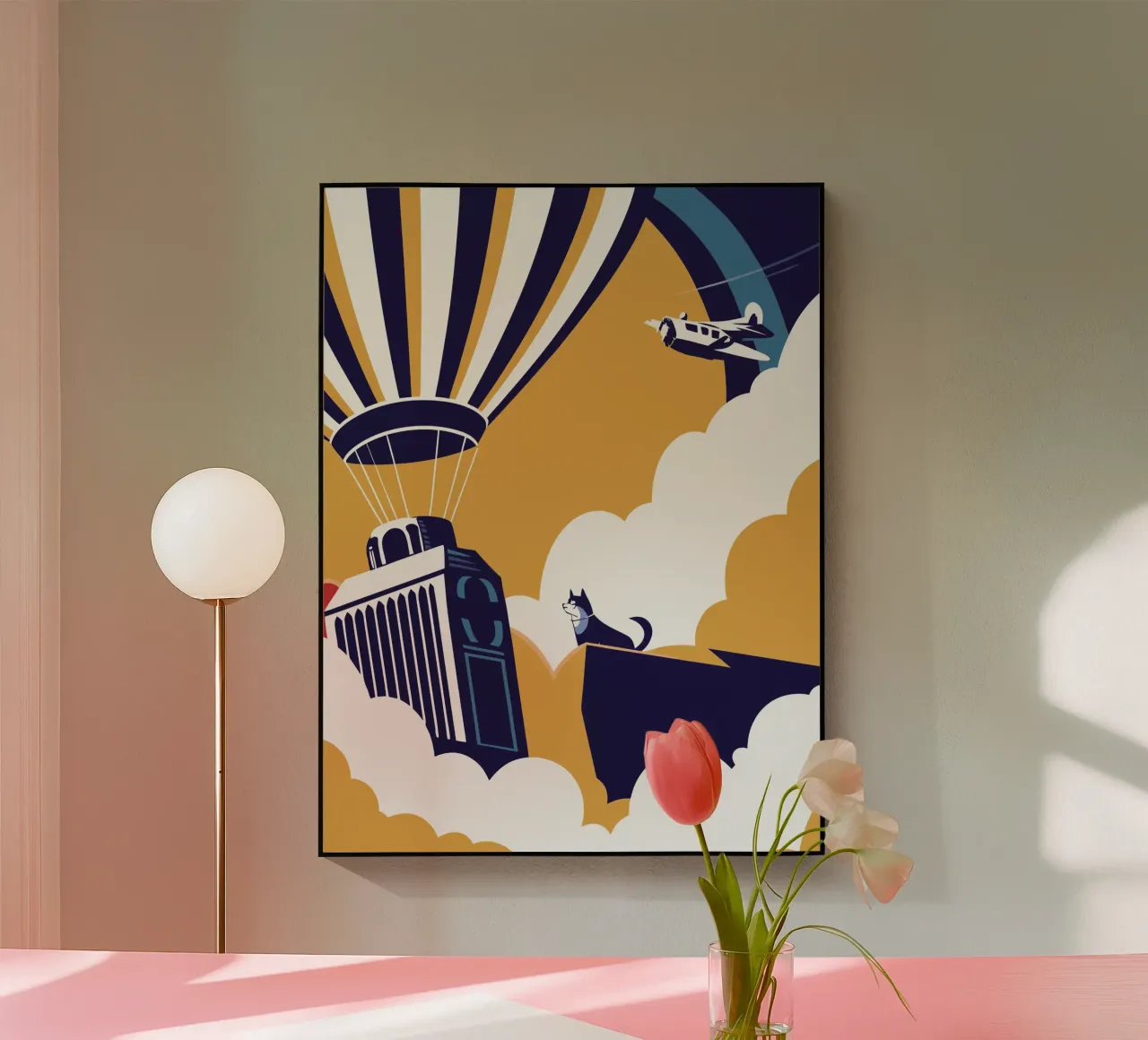 Mongolfiera plexiglass da STORE PRESENCE