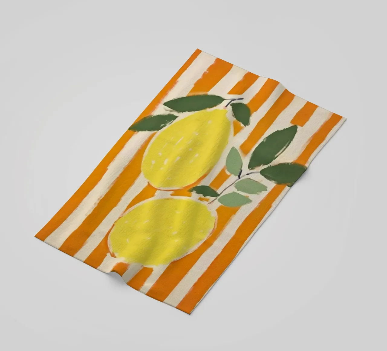limoni frutta telo mare da Oscar Shaw