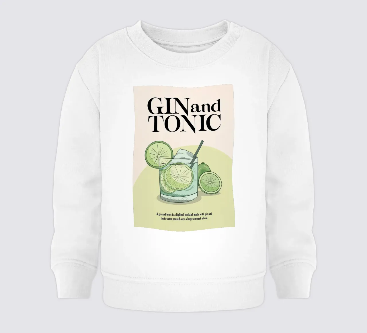 ghiaccio al lime felpa neonato da Oscar Shaw