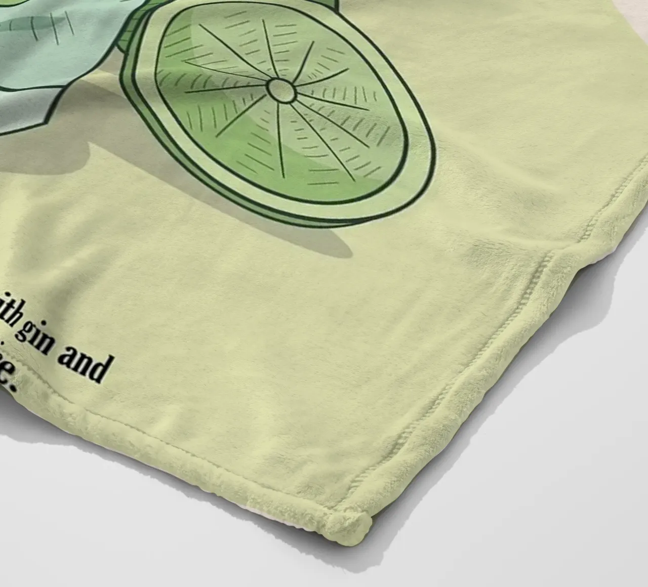 ghiaccio al lime coperta in pile da Oscar Shaw