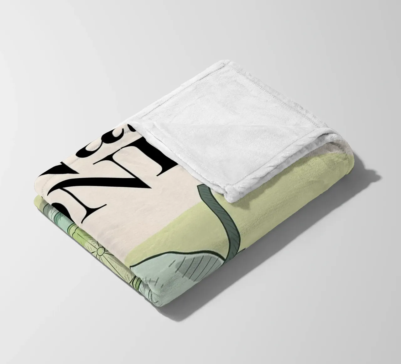 ghiaccio al lime coperta in pile da Oscar Shaw