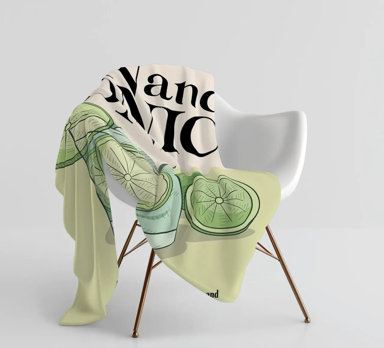 ghiaccio al lime coperta in pile da Oscar Shaw