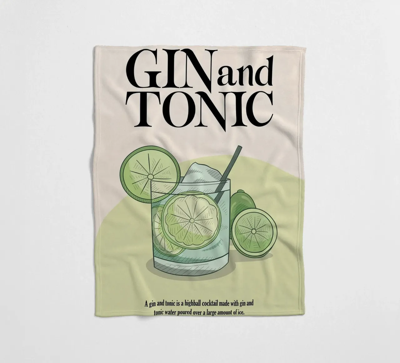 ghiaccio al lime coperta in pile da Oscar Shaw