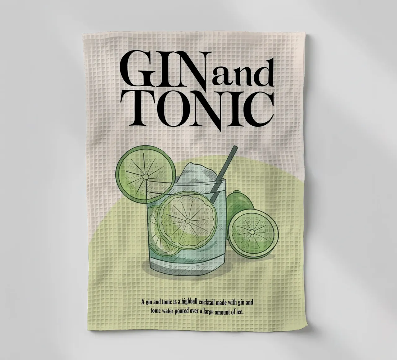 ghiaccio al lime canovaccio da cucina da Oscar Shaw