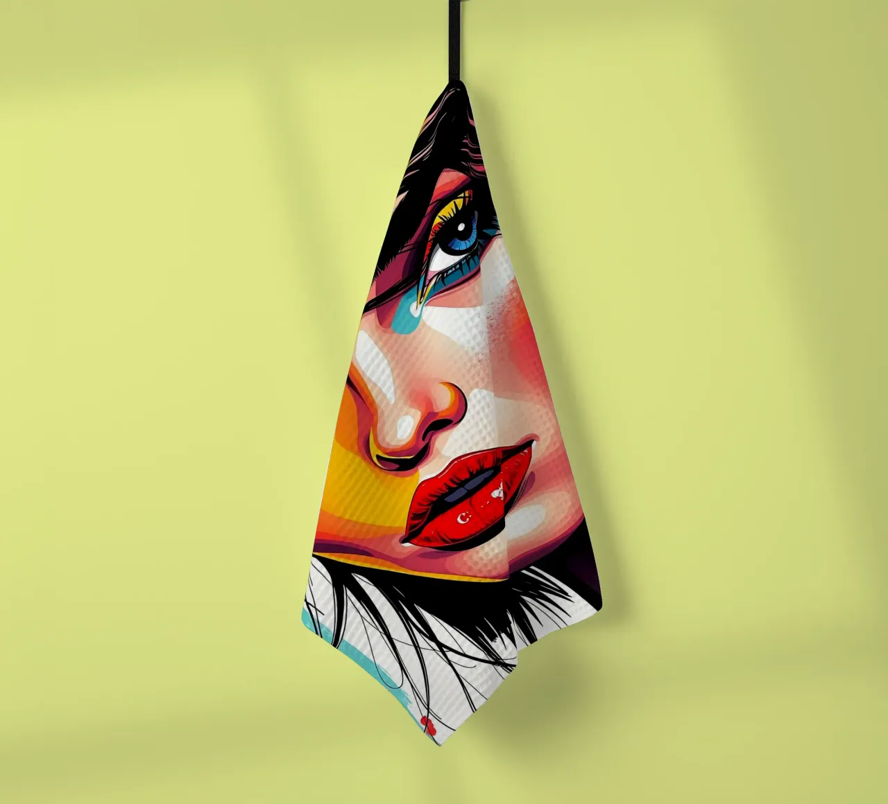 Style_G_4 tea towel by AI-Portraits by LK