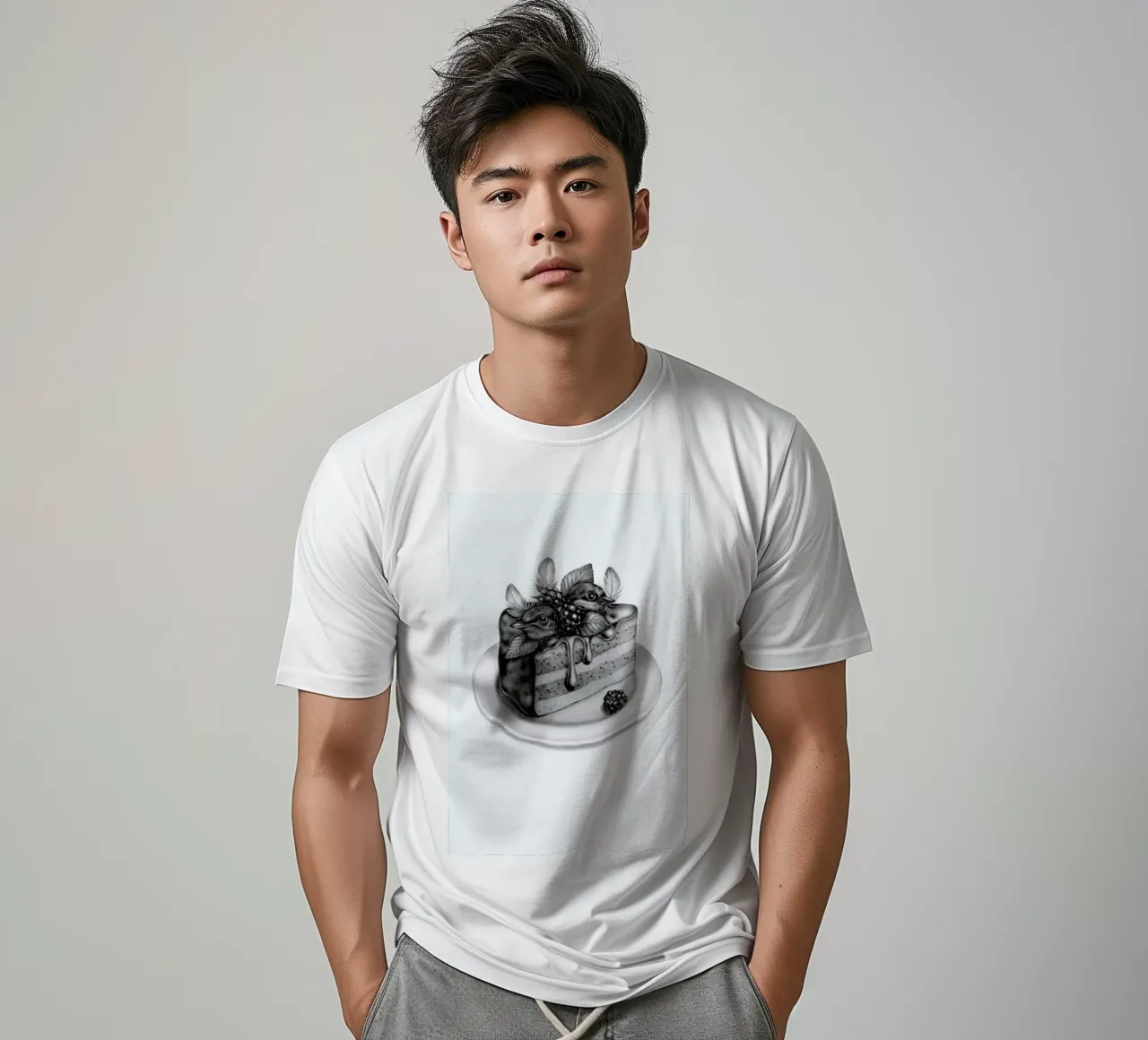 Cake t-shirt da Maria Vdovichenko
