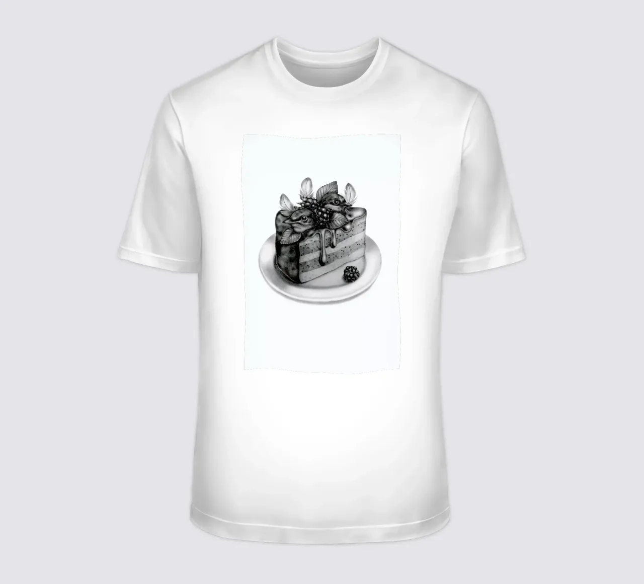 Cake t-shirt da Maria Vdovichenko