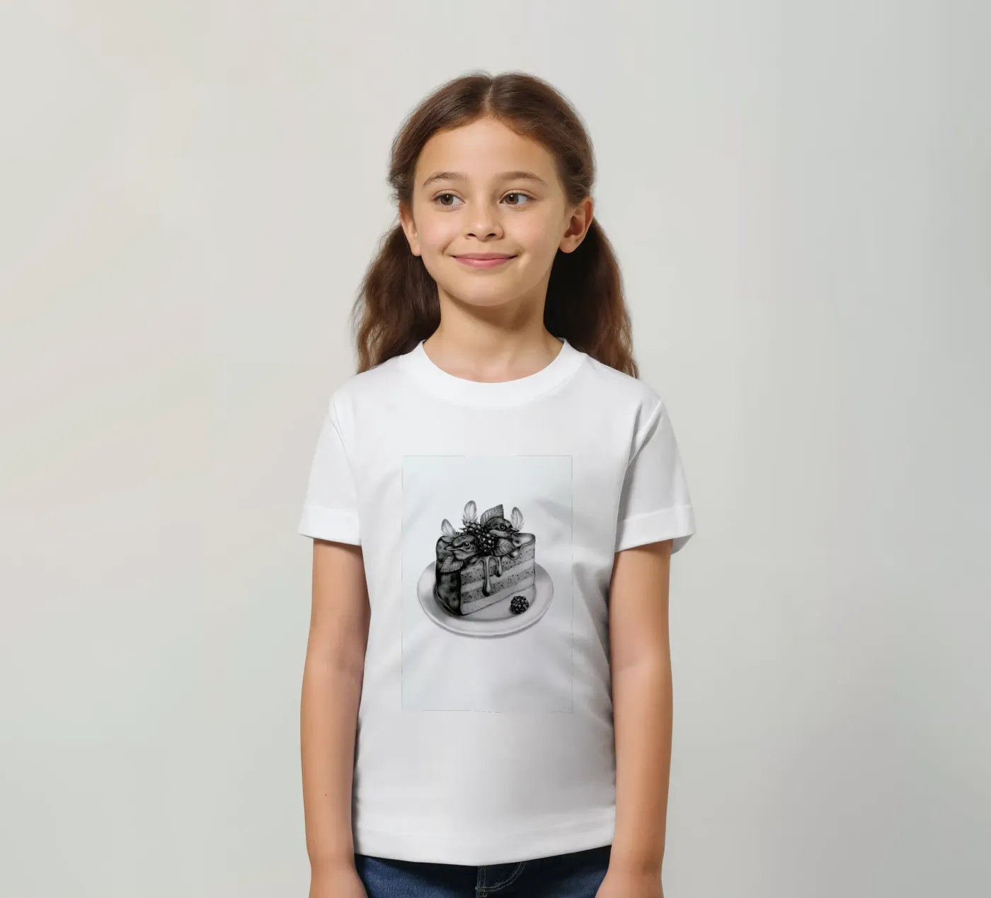 Cake kinder t-shirt van Maria Vdovichenko