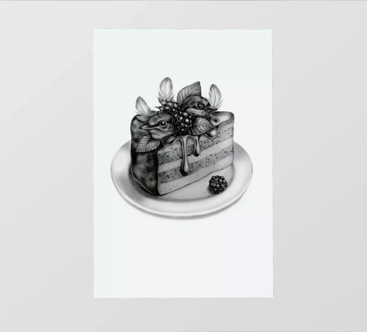 Cake pellicola backlit da Maria Vdovichenko