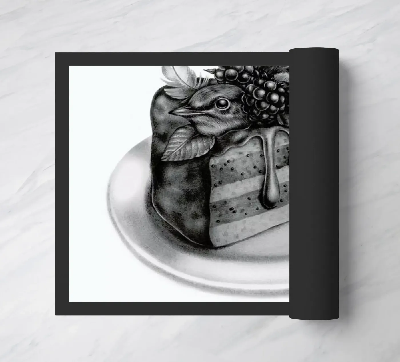 Cake doormat by Maria Vdovichenko