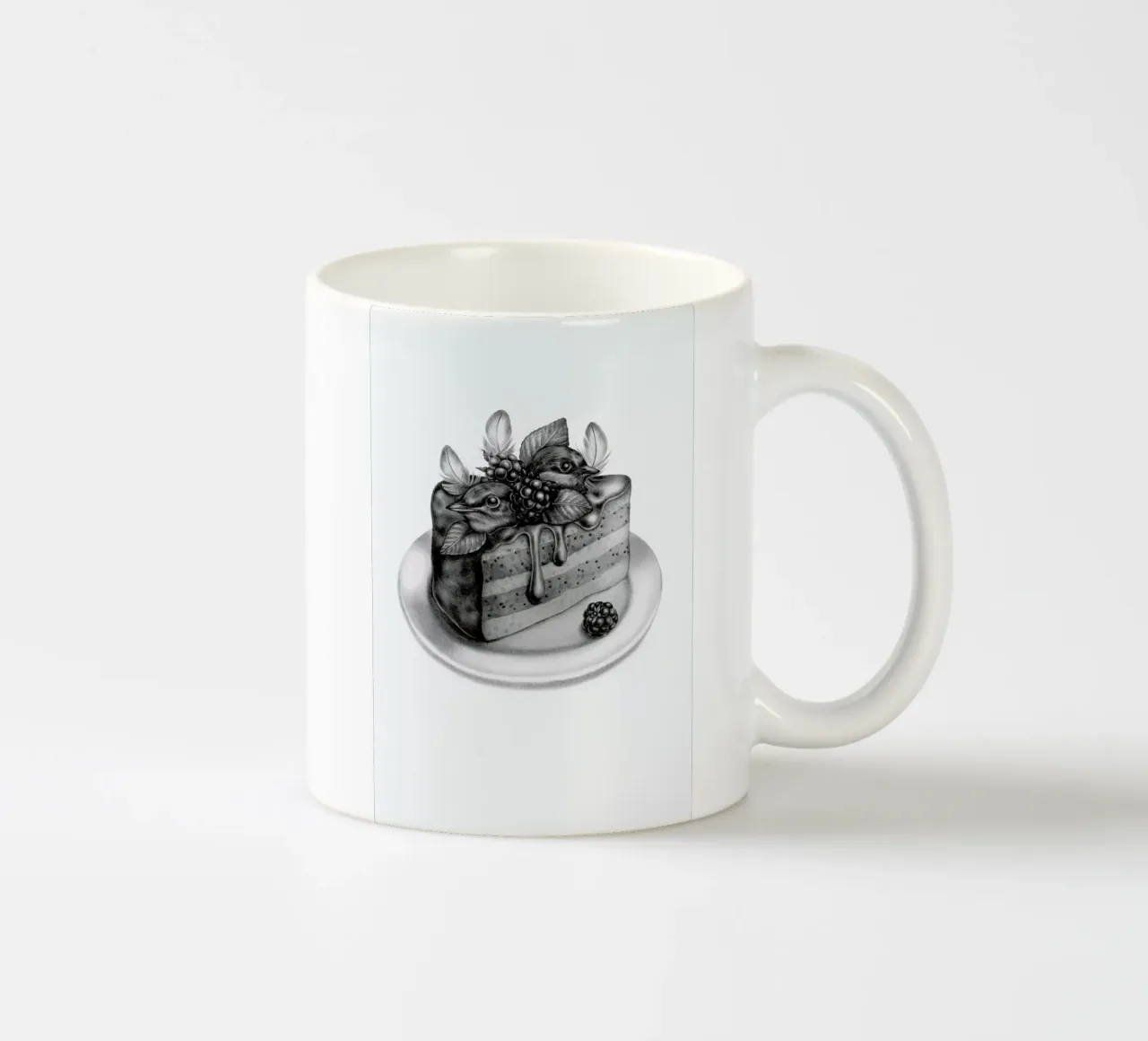 Cake tazza in ceramica da Maria Vdovichenko
