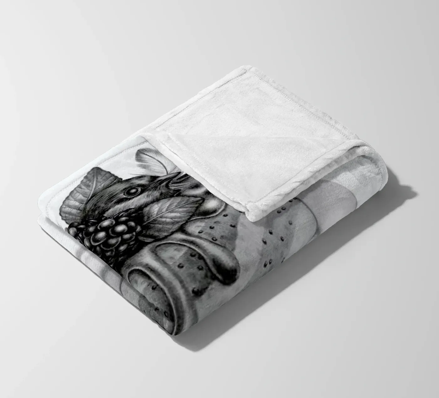 Cake plaid polaire de Maria Vdovichenko