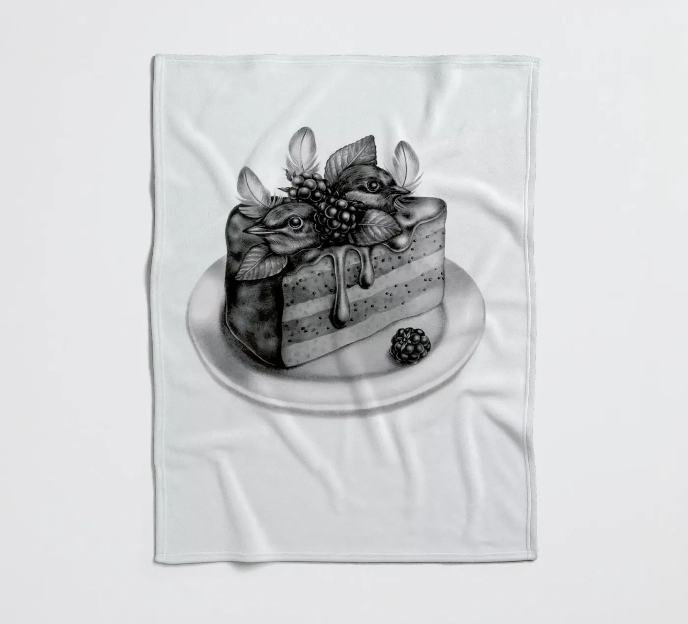 Cake plaid polaire de Maria Vdovichenko