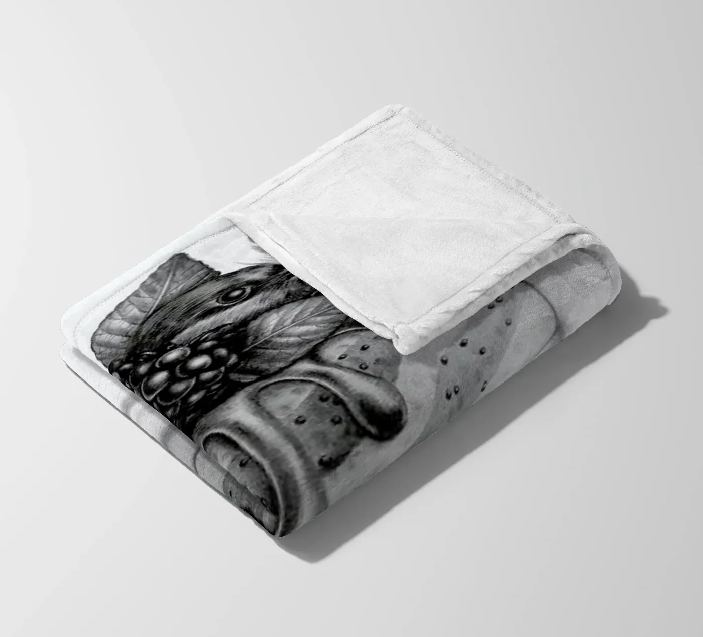 Cake plaid polaire de Maria Vdovichenko