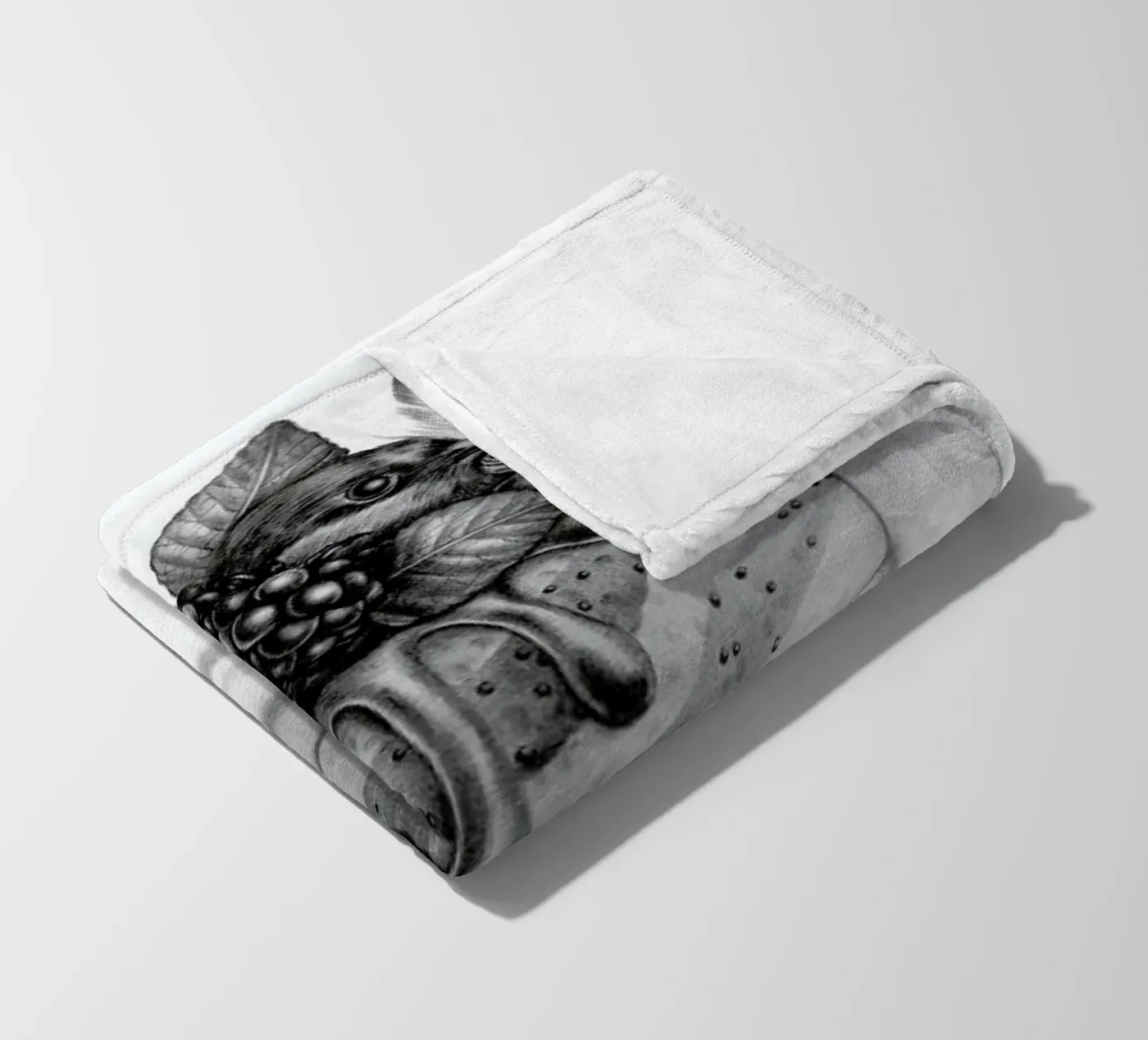 Cake plaid polaire de Maria Vdovichenko