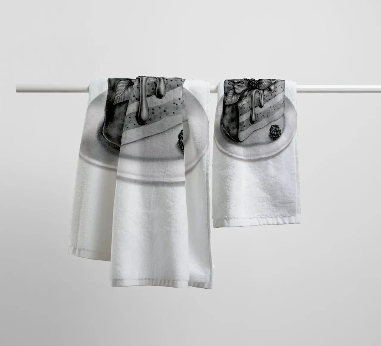 Cake towel by Maria Vdovichenko