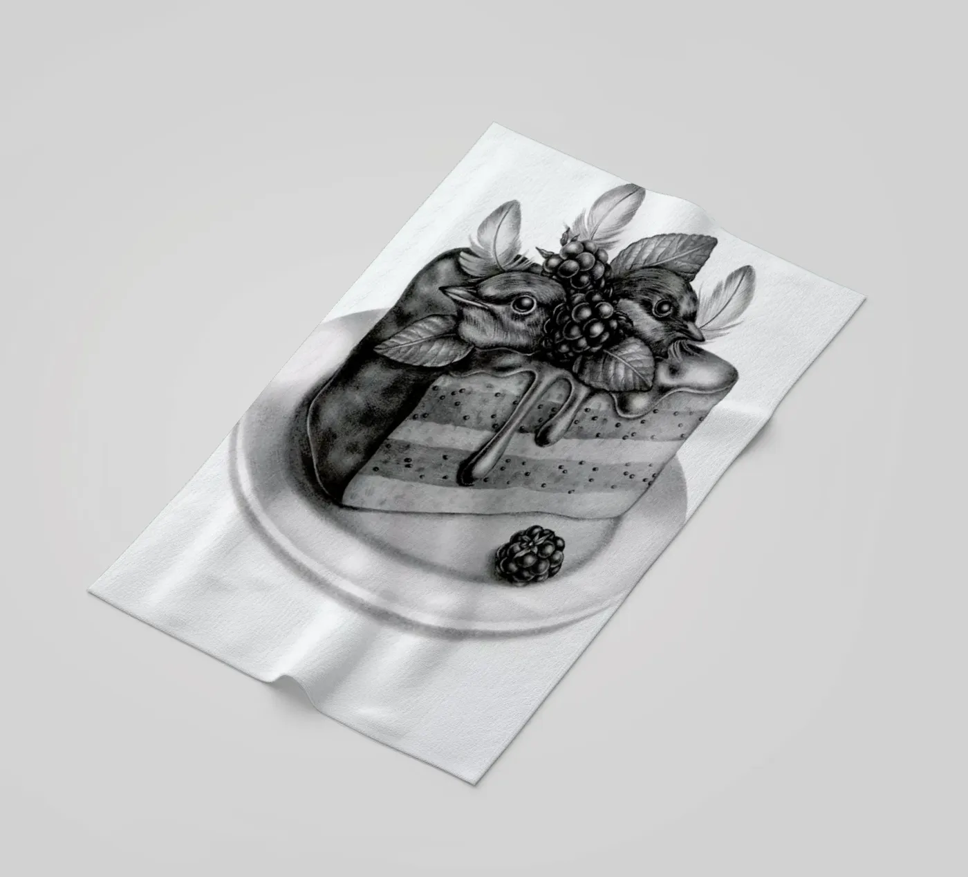 Cake strandhanddoek van Maria Vdovichenko
