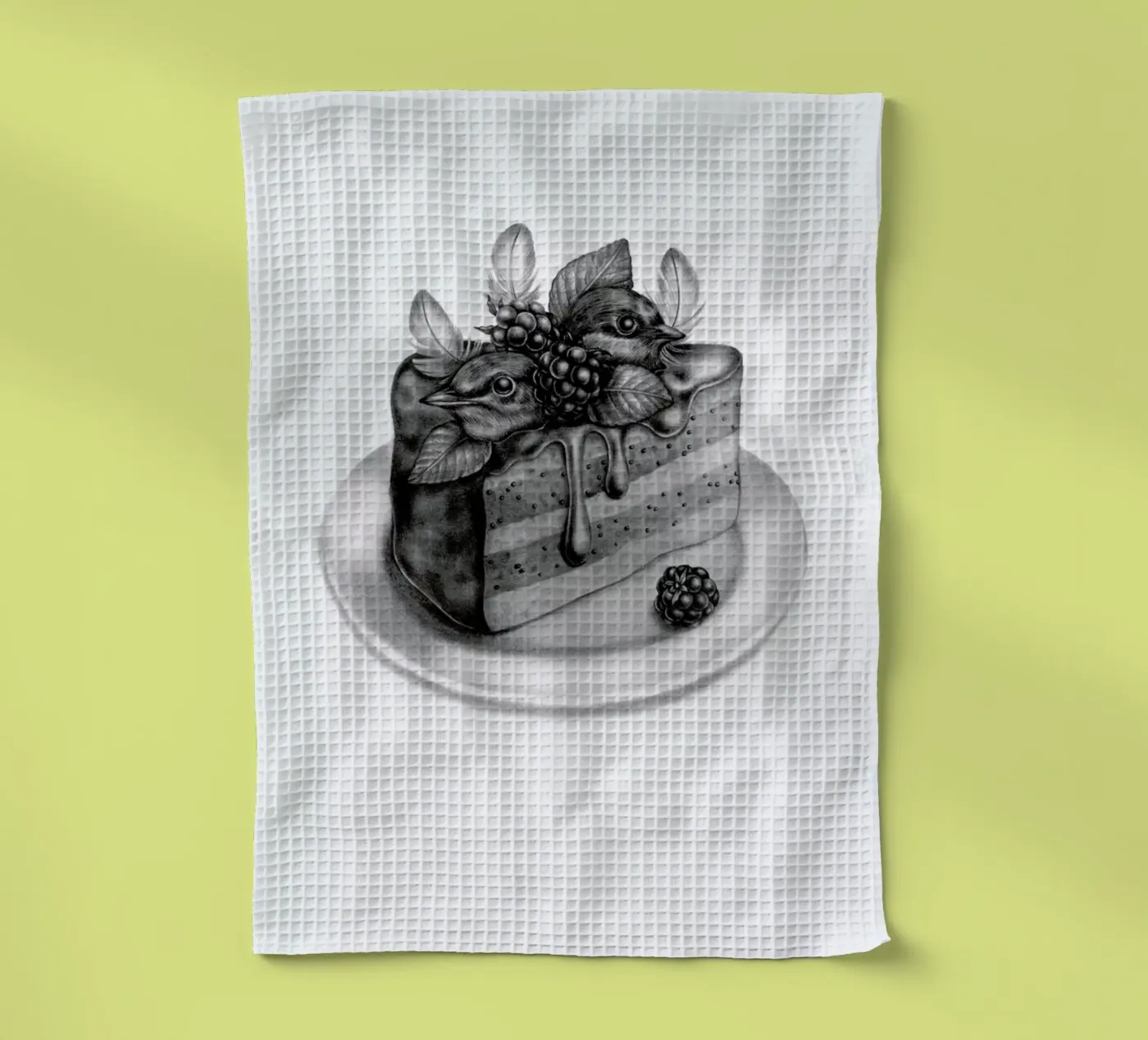 Cake Geschirrtuch von Maria Vdovichenko
