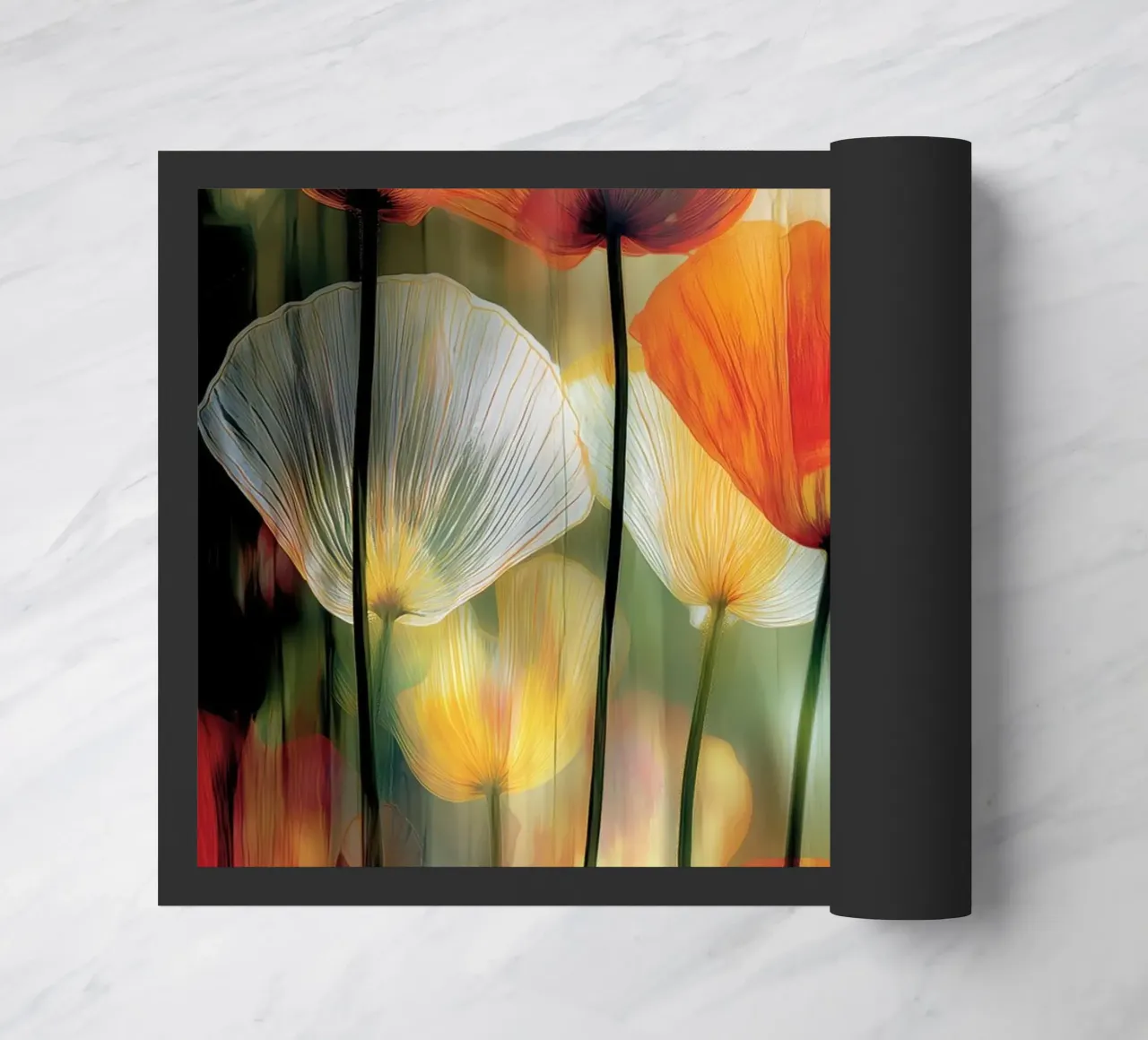 Klaprozen deurmat van Pictura