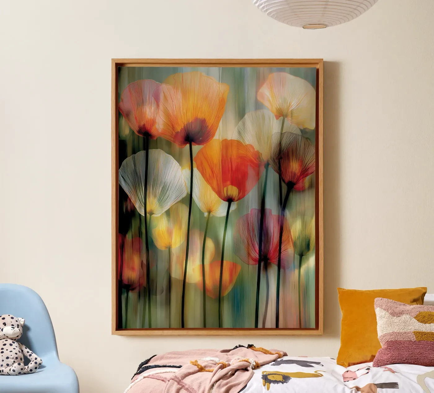 Klaprozen canvas by Pictura