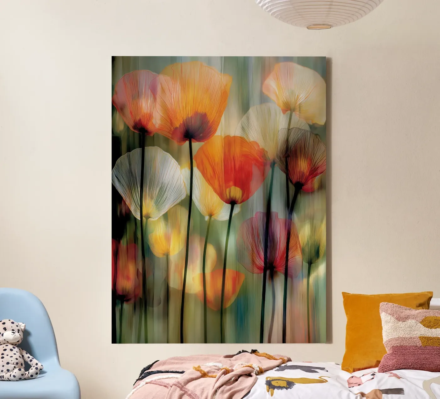 Klaprozen canvas by Pictura