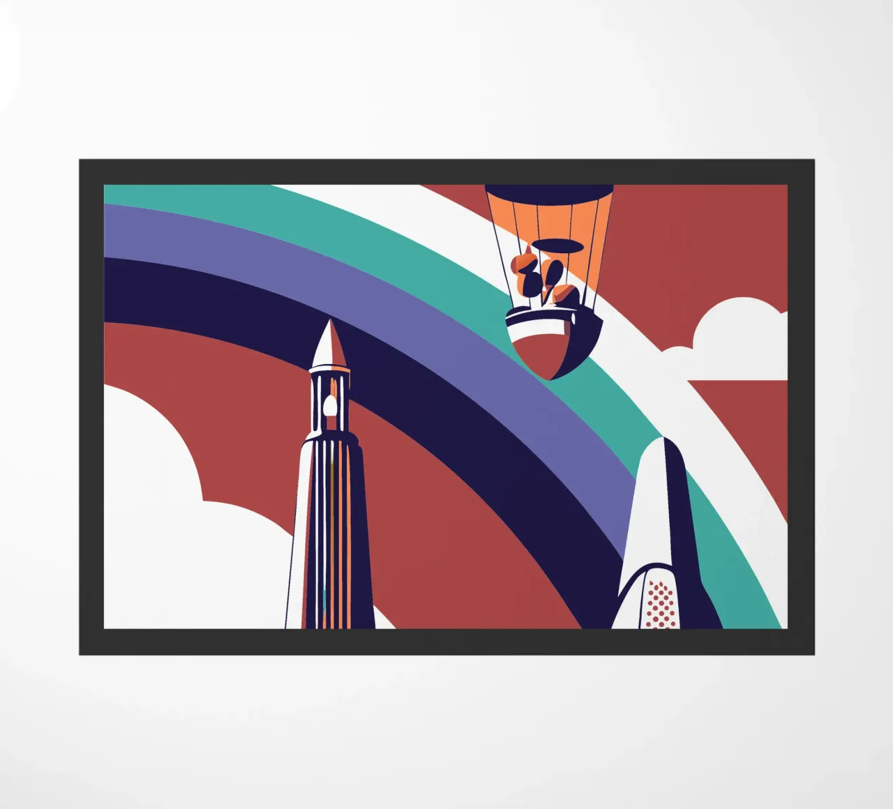 Mongolfiera zerbino da STORE PRESENCE