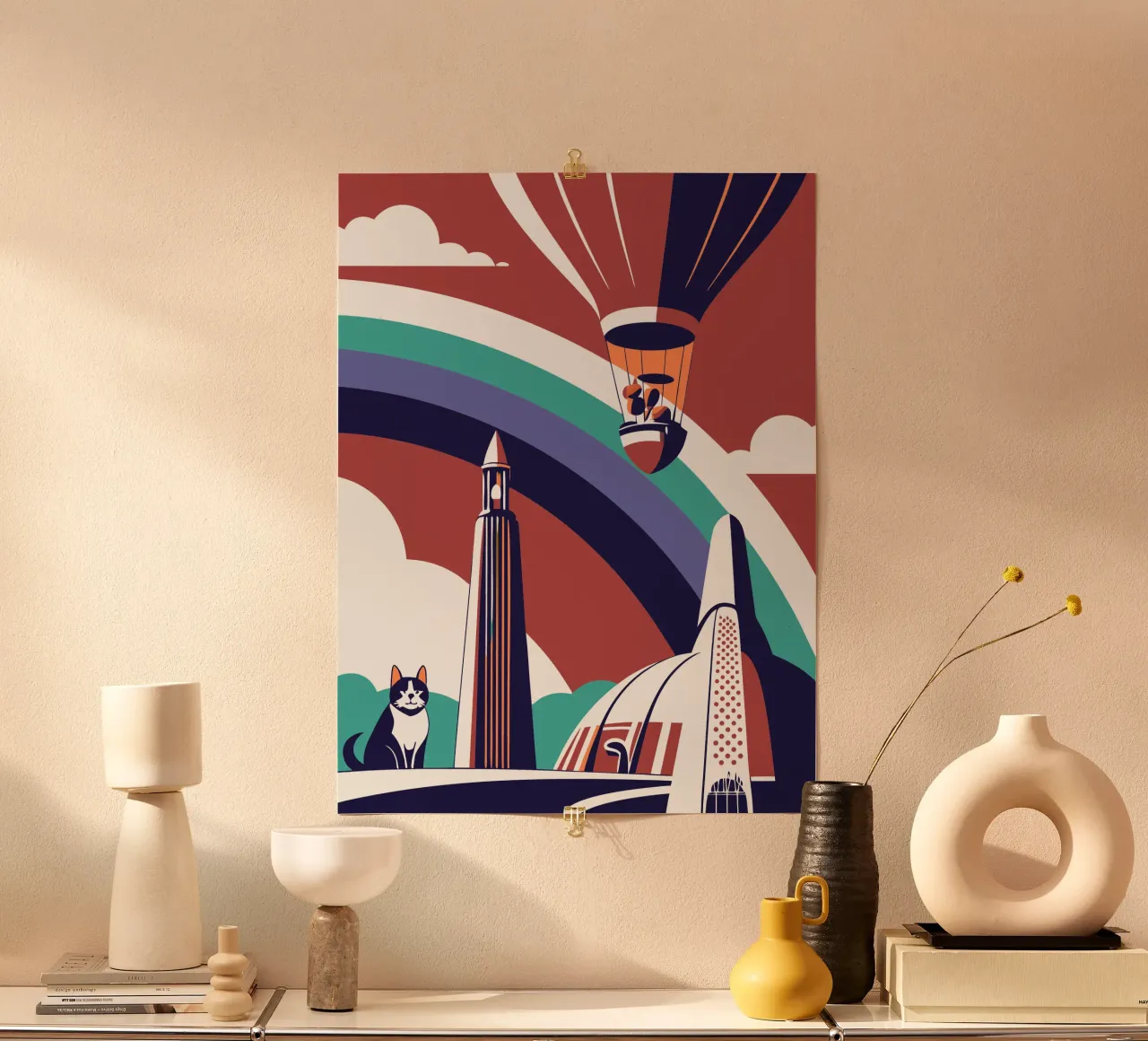 Luchtballon poster van STORE PRESENCE