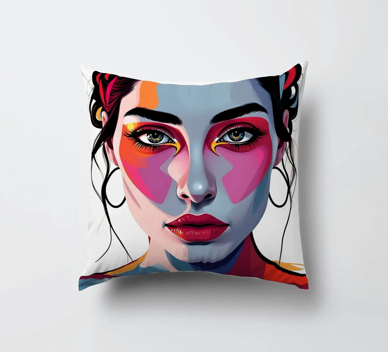 Stile_G_5 cuscino da AI-Portraits by LK