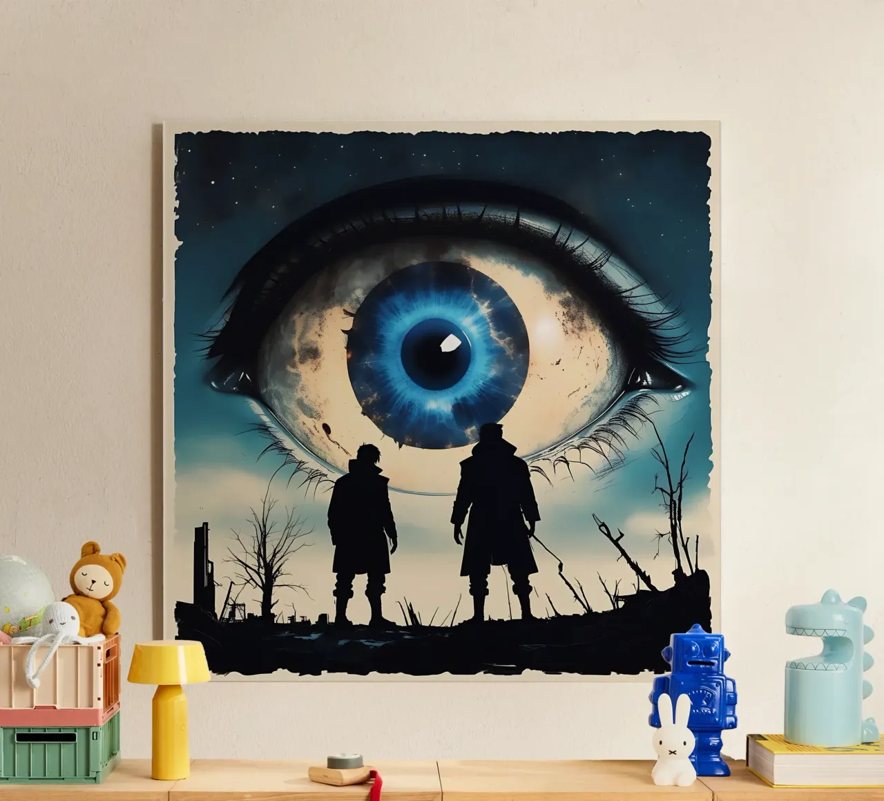 Occhio_1 plexiglass da AI-Portraits by LK