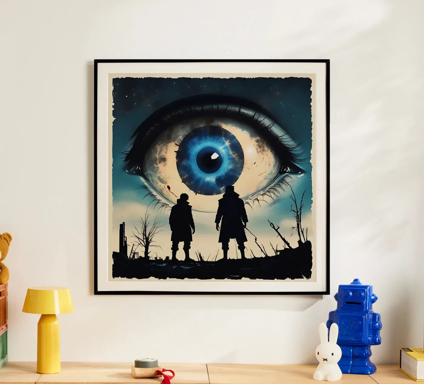 Eye_1 poster by AI-Portraits by LK