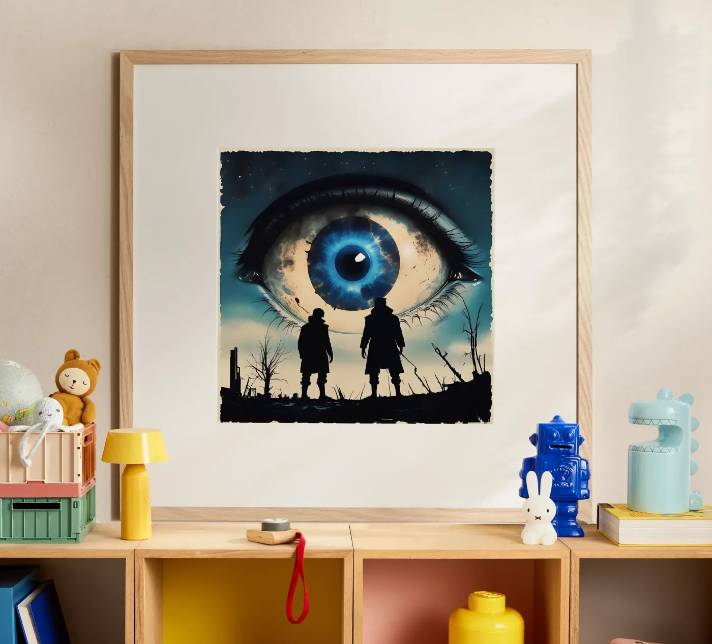 Eye_1 poster by AI-Portraits by LK